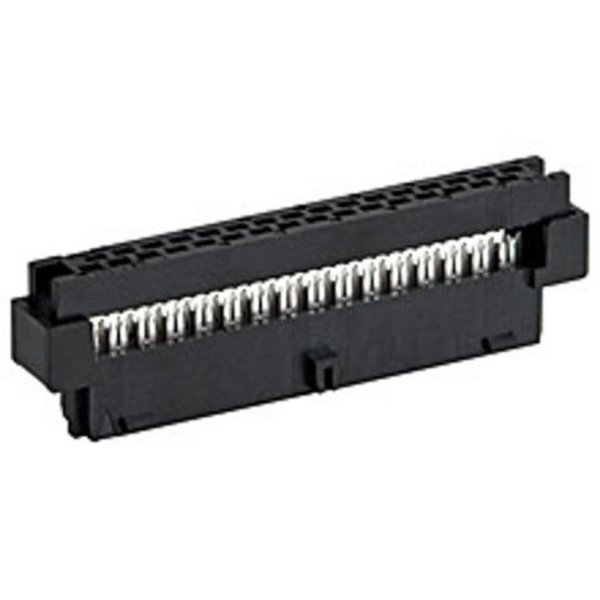 Molex Board Connector, 26 Contact(S), 2 Row(S), Female, 0.079 Inch Pitch, Idc Terminal, Friction Ramp,  875682693